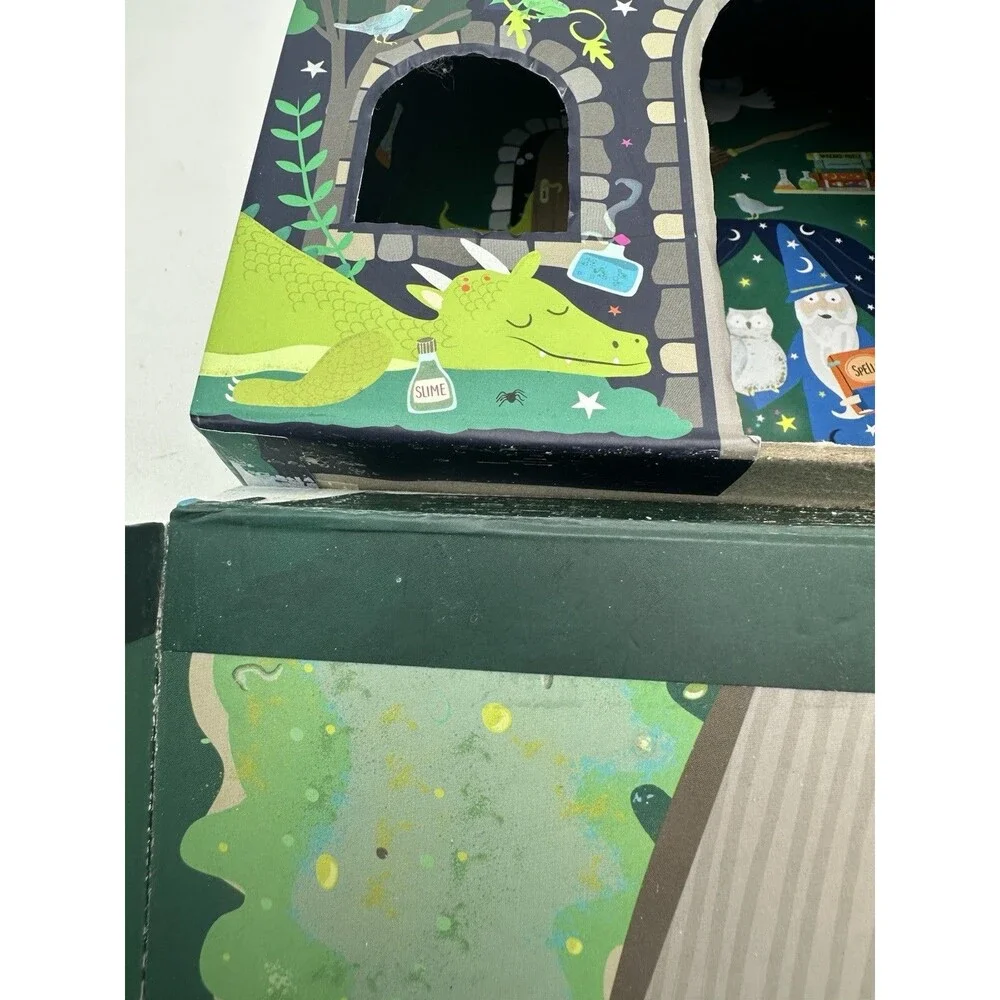 Floss & Rock 41P3660 Spellbound Playbox Used Flaws Travel Play Set Wizard Magic